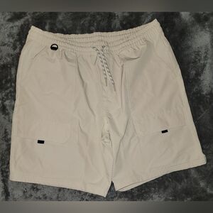 Men's Beige Casual Shorts